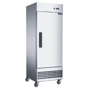 D28ER Compact Single Door Commercial Refrigerator in Stainless Steel